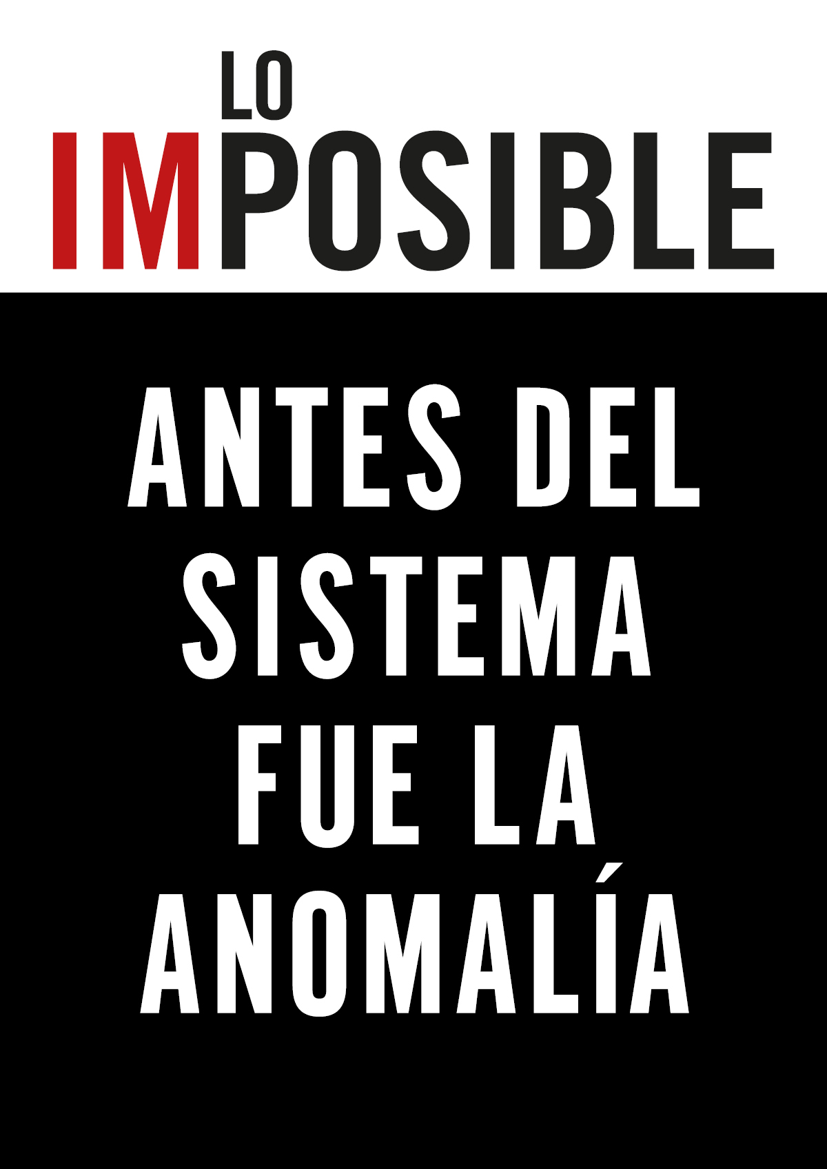 Portada del Número 1 de Lo Imposible