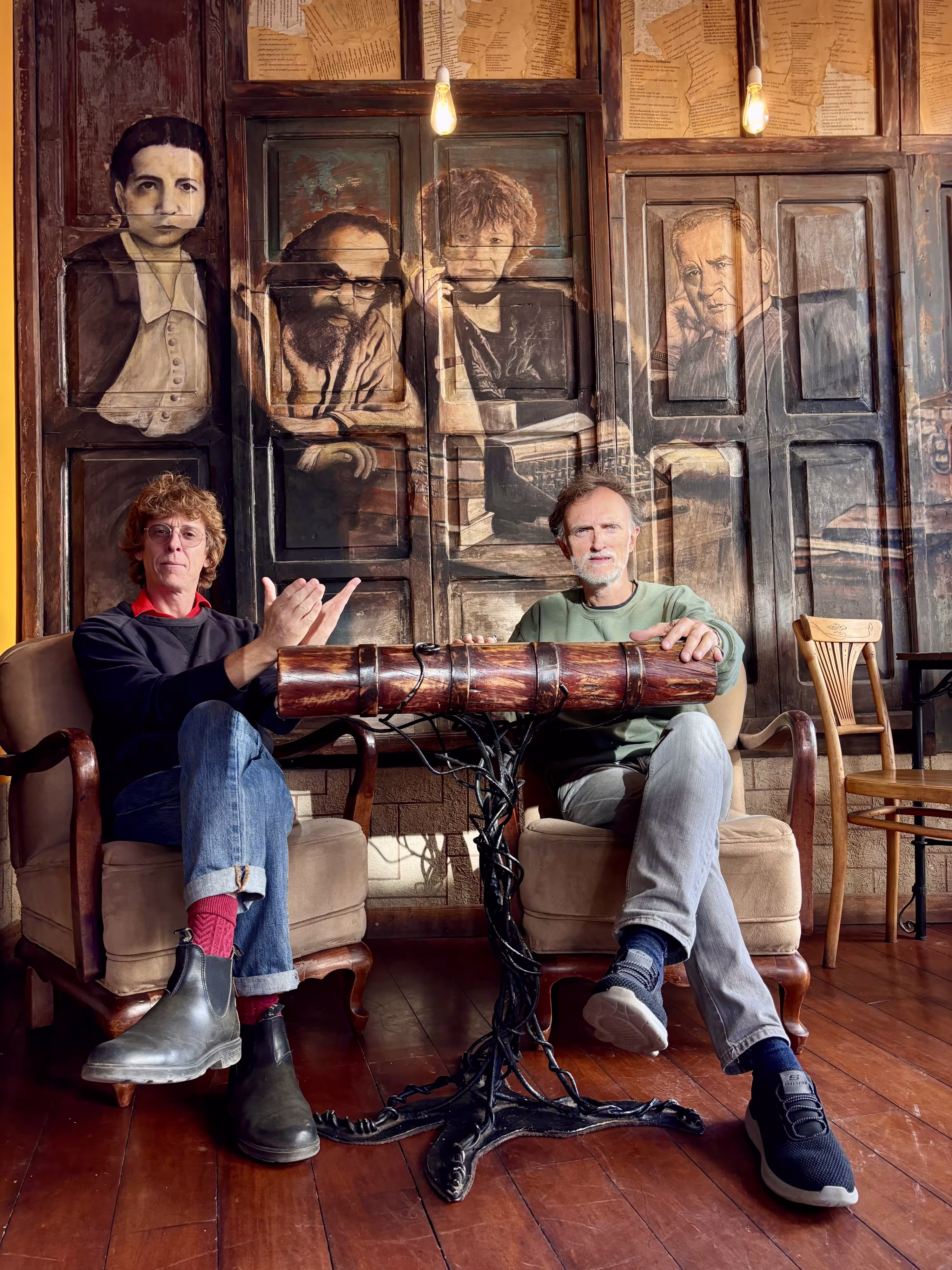 Marc Caellas y Esteban Faune de Colombi